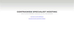 Desktop Screenshot of centraweb.co.uk